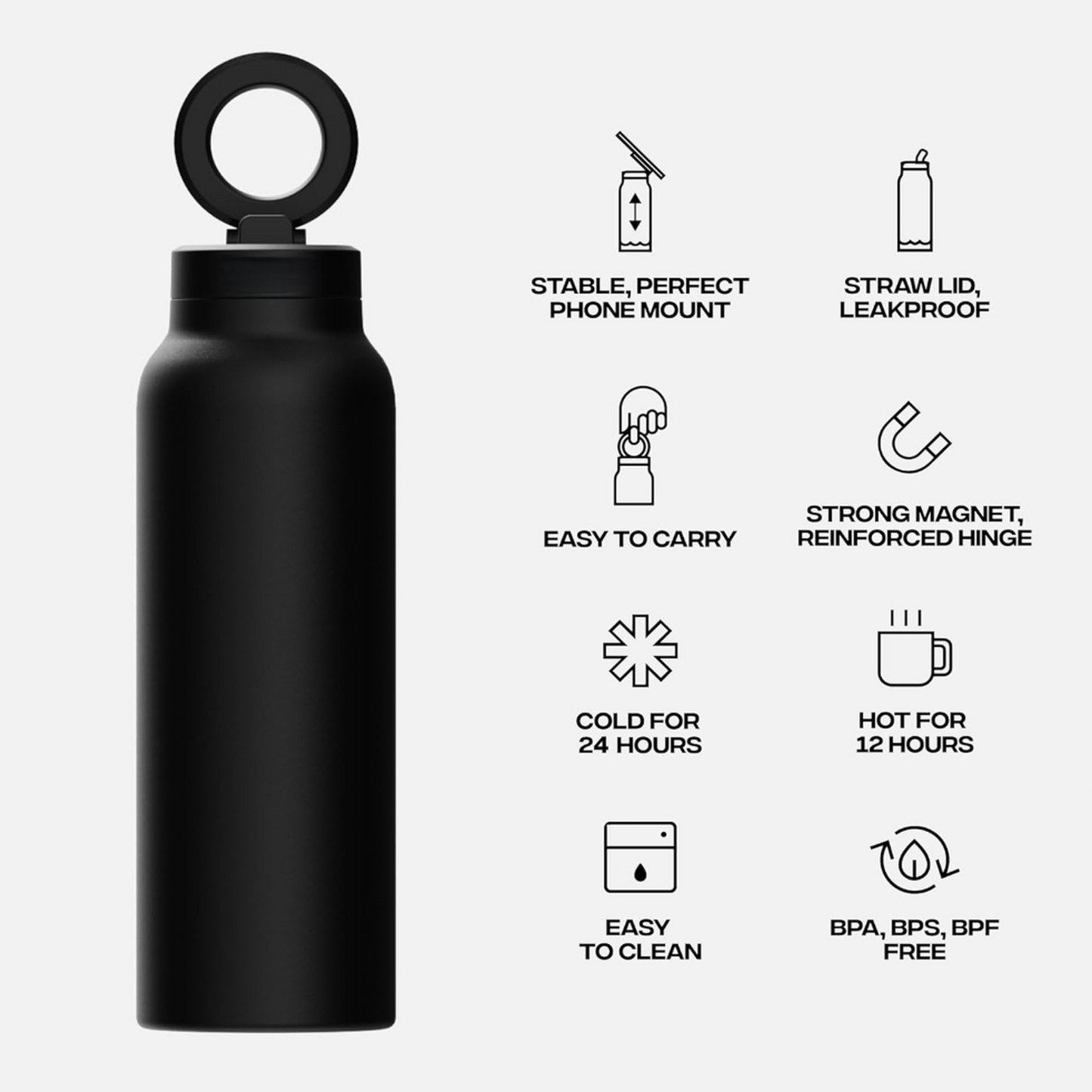 Siply™ Magnetic Water Bottle